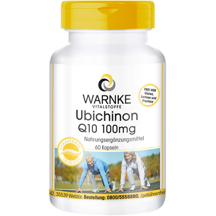 WARNKE Ubichinon Q10 100 mg Kapseln, 60 St. Kapseln
