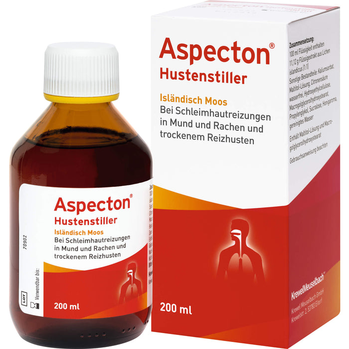 Aspecton Hustenstiller Lösung, 200 ml Lösung