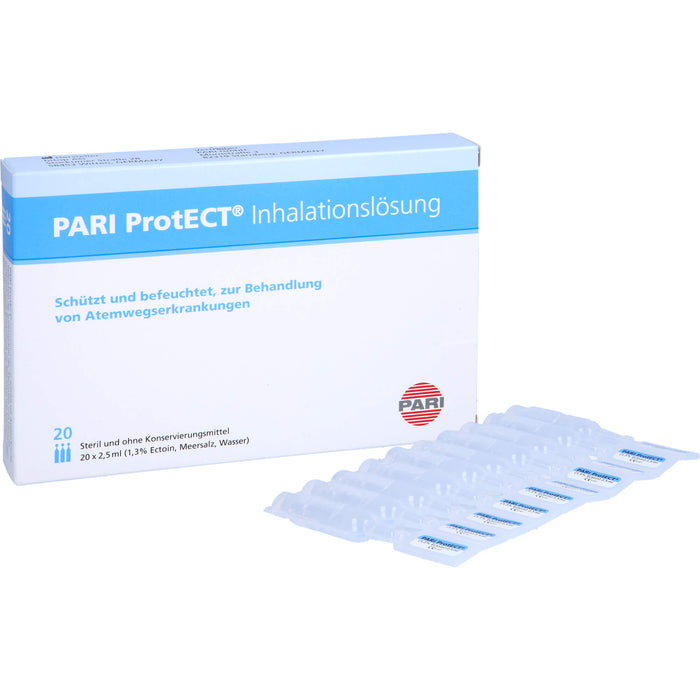 PARI ProtECT Inhalationslösung mit Ectoin 10x2,5ml, 50 ml Lösung