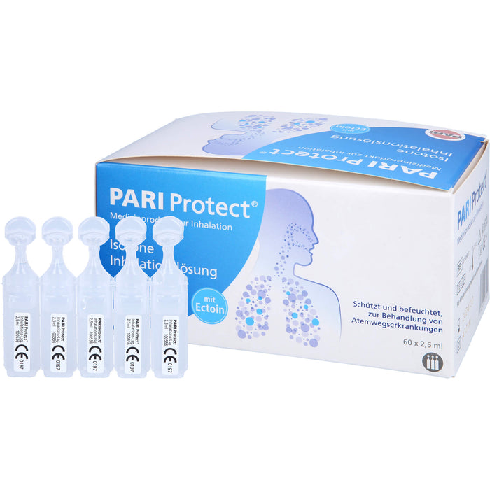 PARI ProtECT Inhalationslösung mit Ectoin 10x2,5ml, 150 ml Lösung