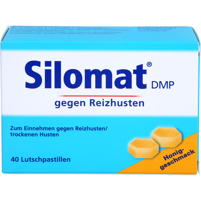 Silomat DMP gegen Reizhusten Lutschpastillen Honiggeschmack, 40 St. Pastillen