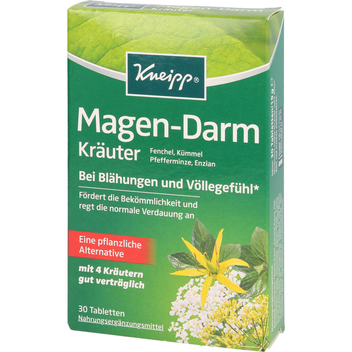 Kneipp Magen-Darm Kräuter, 30 St. Tabletten