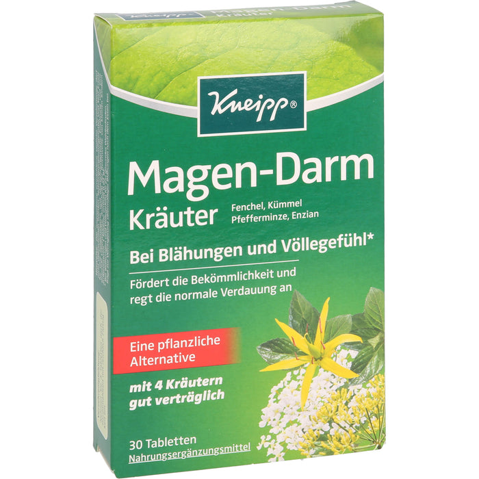 Kneipp Magen-Darm Kräuter, 30 St. Tabletten
