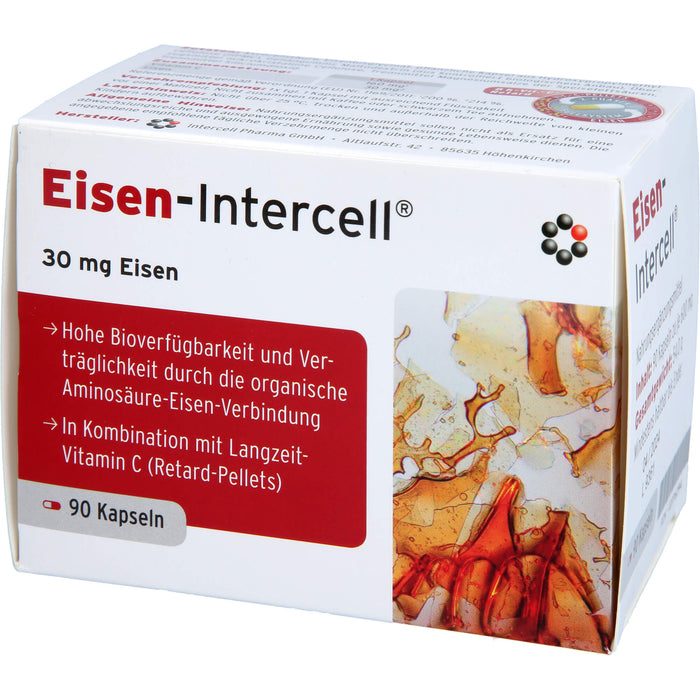 Eisen-Intercell 30 mg Kapseln, 90 St. Kapseln
