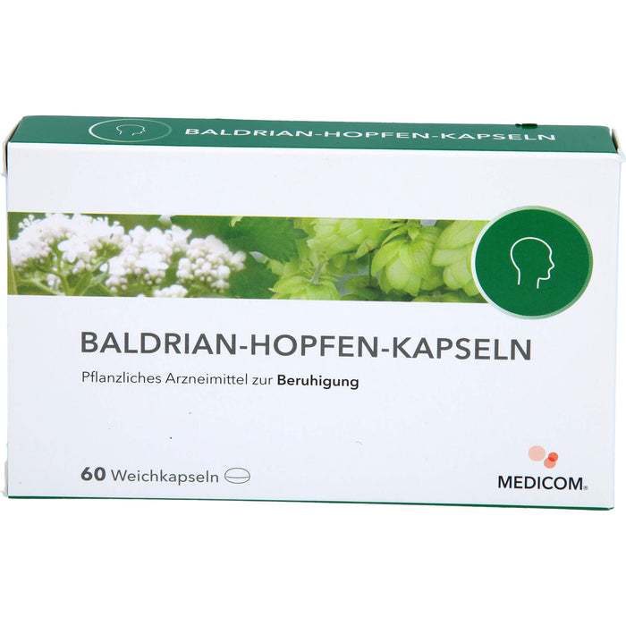 Baldrian-Hopfen-Kapseln, 60 St WKA