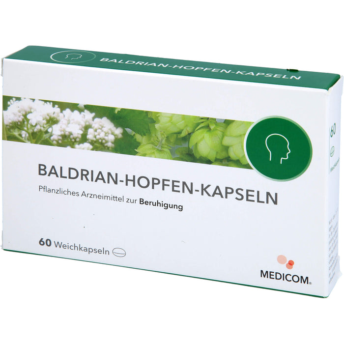 Baldrian-Hopfen-Kapseln, 60 St WKA
