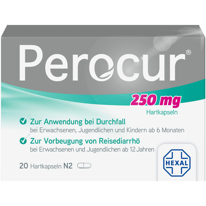 Perocur 250 mg Hartkapseln, 20 St. Kapseln