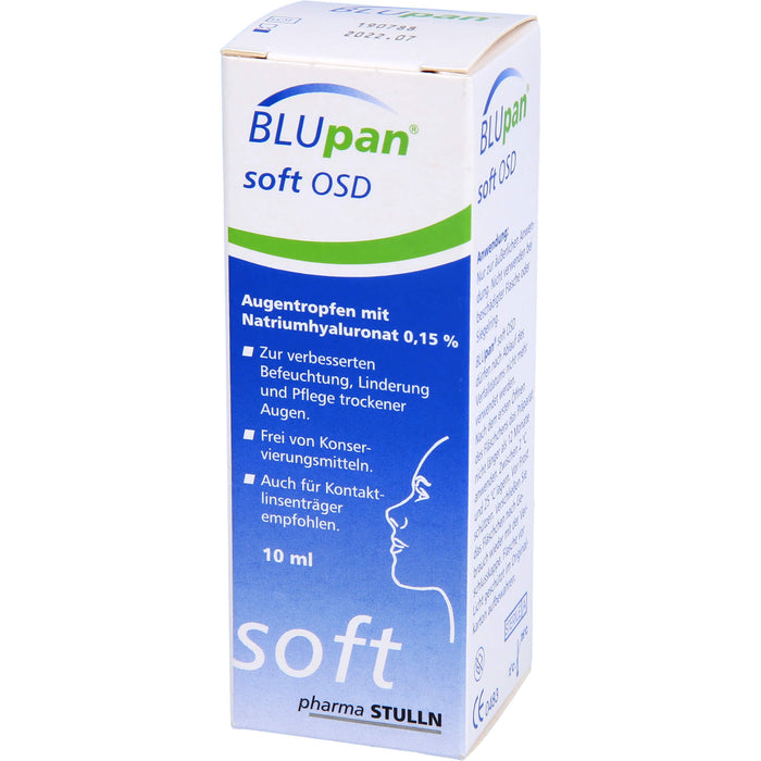 BLUpan soft OSD Augentropfen, 10 ml Lösung
