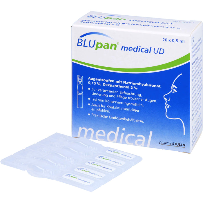 BLUpan medical UD, 20X0.5 ml ATR