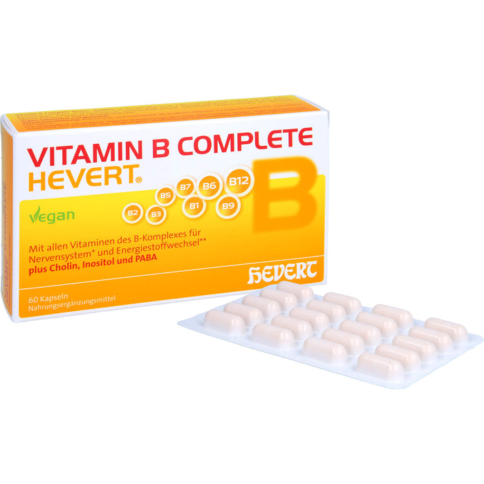 Vitamin B Complete Hevert Tabletten, 60 St. Kapseln