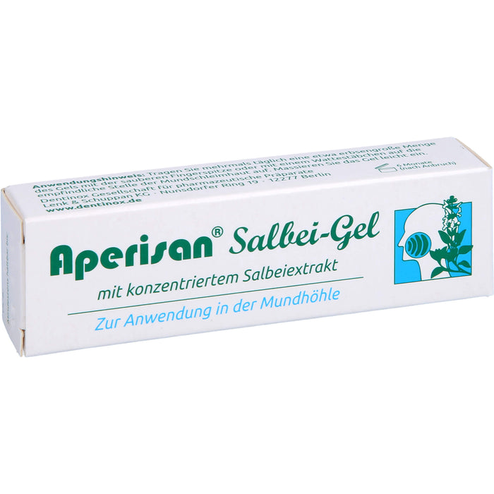 Aperisan Salbei Gel für sensibles und gereiztes Zahnfleisch, 10 ml Gel