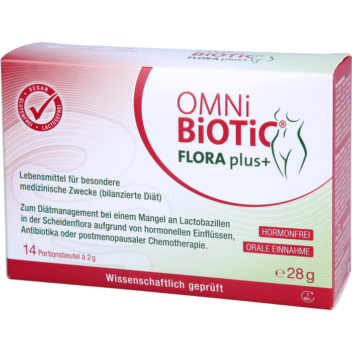 OMNi-BiOTiC Flora plus+ Portionsbeutel, 14 St. Beutel