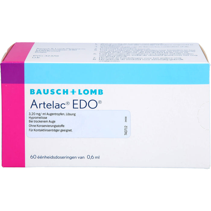Artelac EDO Emra Augentropfen, 60X0.6 ml ATR
