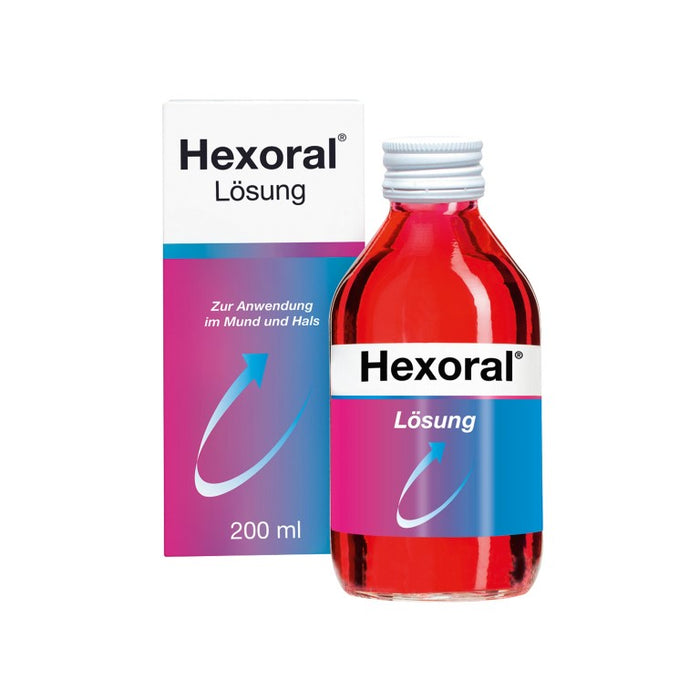 Hexoral 0,1 % Lösung, 200 ml Lösung