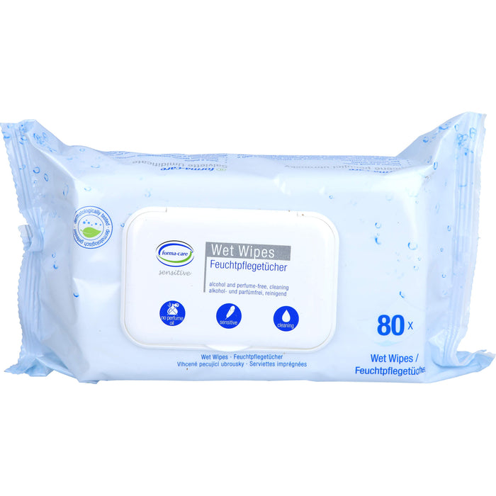 forma-care Feuchtpflegetücher Wet-wipes, 80 St. Tücher