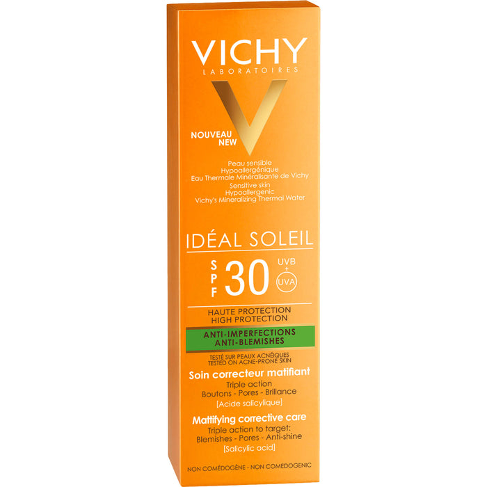 VICHY Capital Idéal Soleil Anti-Unreinheiten SPF 30 Sonnenpflege, 50 ml Creme