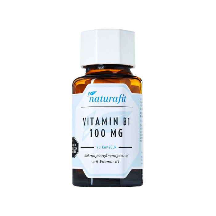 naturafit Vitamin B1 100 mg Kapseln, 90 St. Kapseln