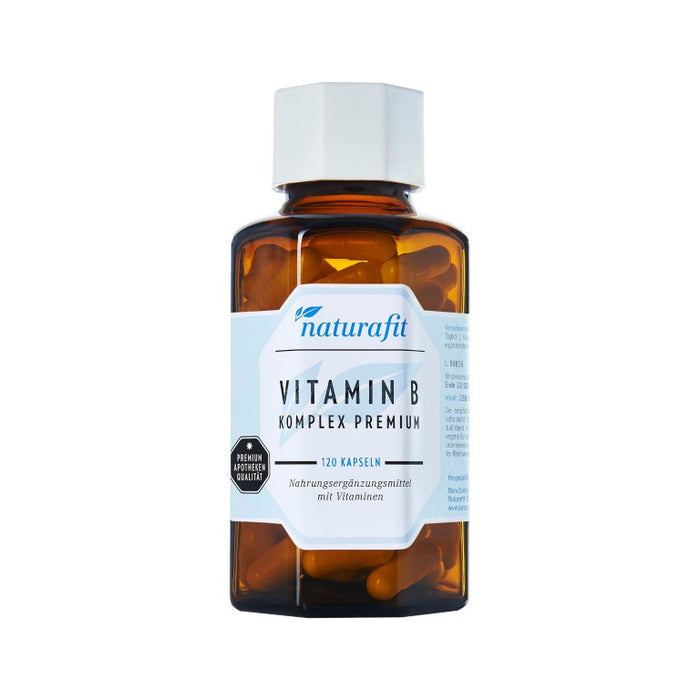 naturafit Vitamin B Komplex Premium Kapseln, 120 St. Kapseln