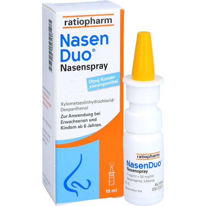 NasenDuo Nasenspray, 10 ml Lösung