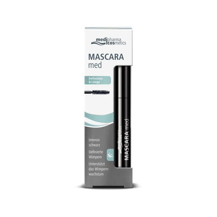 medipharma cosmetics Mascara med intensiv schwarz, 1 St. Stift