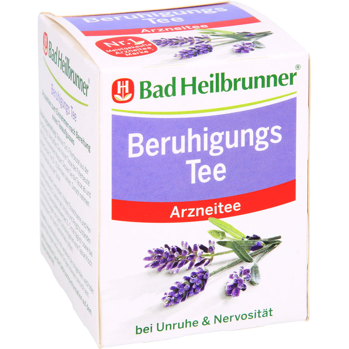 Bad Heilbr Beruhig Tee Lav, 8X1.0 g FBE