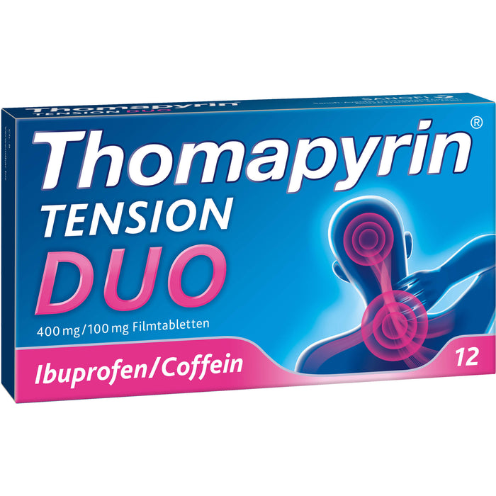 Thomapyrin Tension duo 400 Filmtabletten, 12 St. Tabletten
