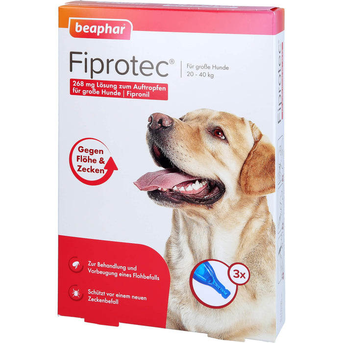 Fiprotec 268mg Gross Hunde, 3X2.68 ml TRO