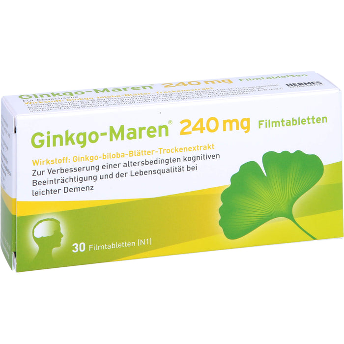 Ginkgo-Maren 240 mg Filmtabletten, 30 St FTA