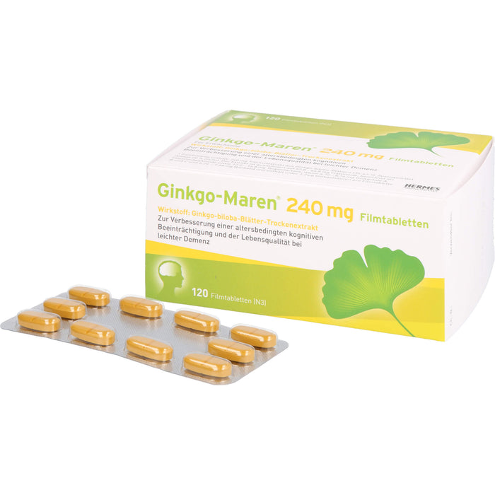 Ginkgo-Maren 240 mg Filmtabletten, 120 St FTA