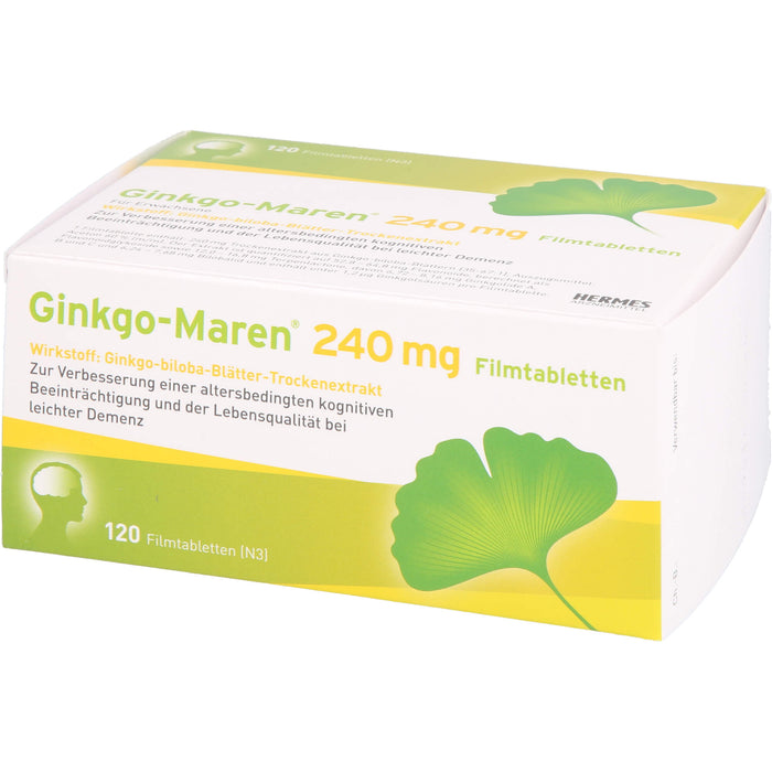 Ginkgo-Maren 240 mg Filmtabletten, 120 St FTA