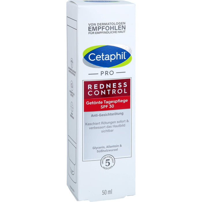 Cetaphil Pro RednessControl getönte Tagespflege SPF 30, 50 ml Creme