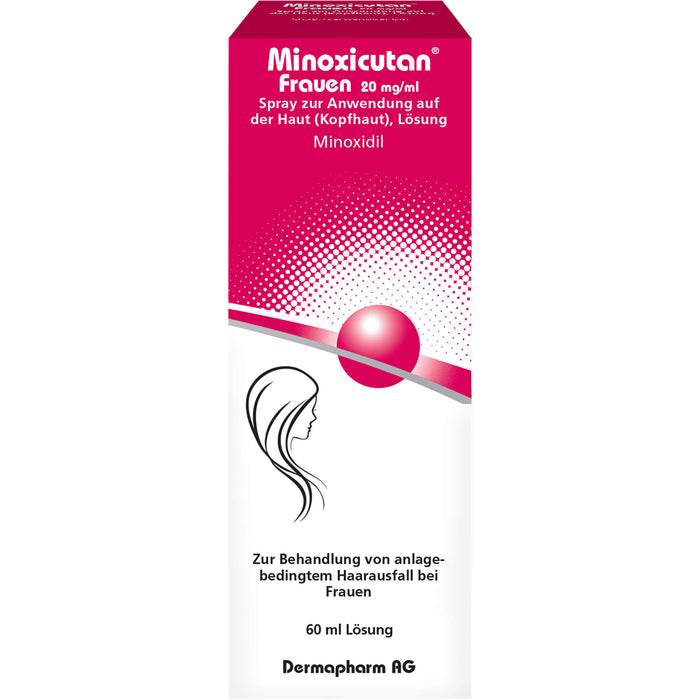 Minoxicutan Frauen 20 mg/ml Spray zur Anwendung auf der Haut, 60 ml Lösung