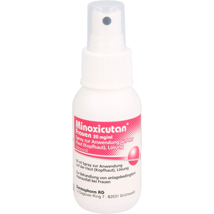 Minoxicutan Frauen 20 mg/ml Spray zur Anwendung auf der Haut, 180 ml Lösung