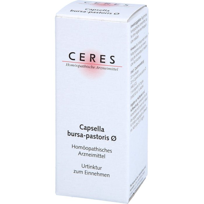 CERES Capsella bursa-pastorid ø Urtinktur, 20 ml Lösung