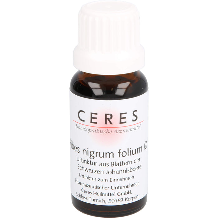 Ceres Ribes nigrum folium Urtinktur, 20 ml TEI