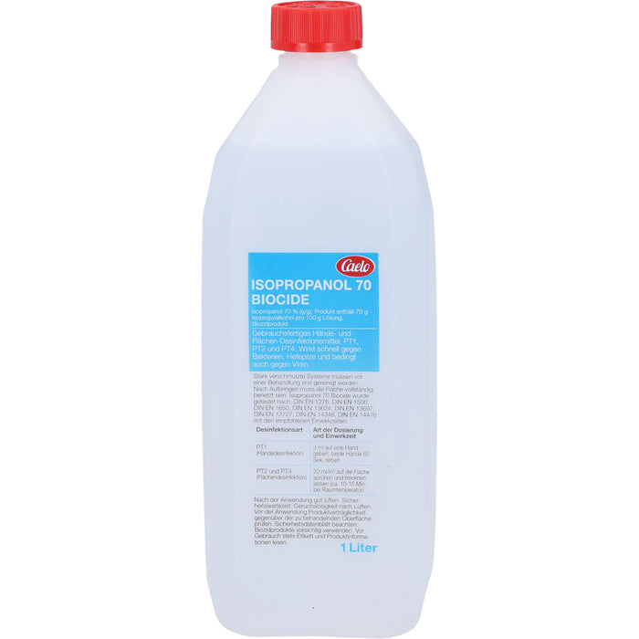 Caelo Isopropanol 70 Biocide Lösung, 1000 ml Lösung