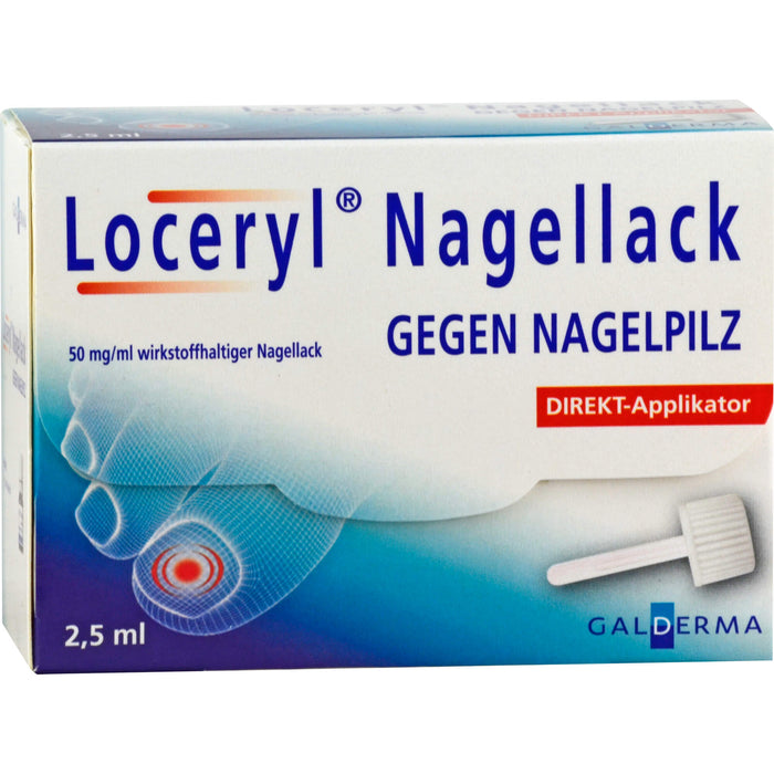 Loceryl kohlpharma Nagellack gegen Nagelpilz Direkt-Applikator,  ml Wirkstoffhaltiger Nagellack