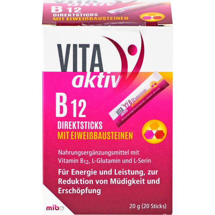 Vita aktiv B 12 Direktsticks, 20 St. Beutel