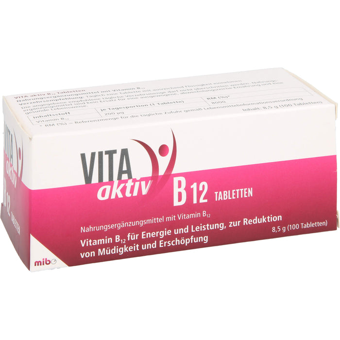 VITA aktiv B 12 Tabletten, 100 St TAB