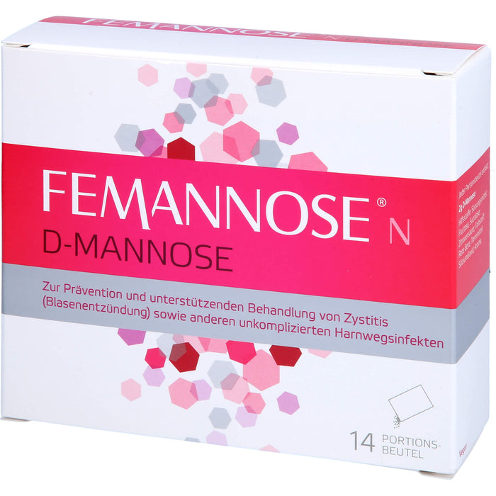 FEMANNOSE N D-Mannose Portionsbeutel, 14 St. Beutel
