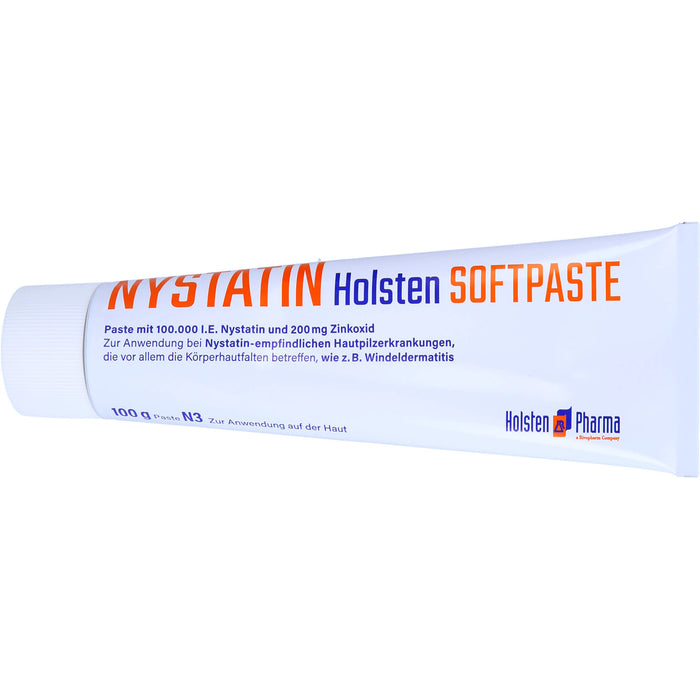 Nystatin Holsten Softpaste bei Hautpilzerkrankungen, 100 g Creme