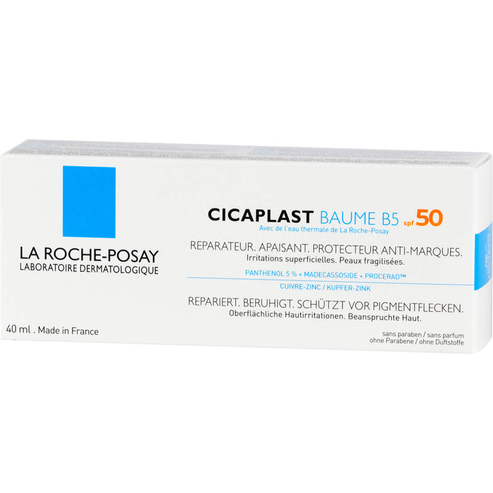 LA ROCHE-POSAY Cicaplast Baume B5 LSF 50 Haut-Balsam, 40 ml Creme