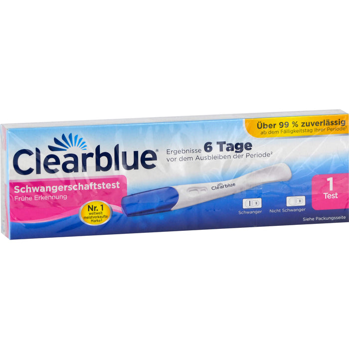 Clearblue Schwangerschaftstest Früherkennung, 1 St. Test