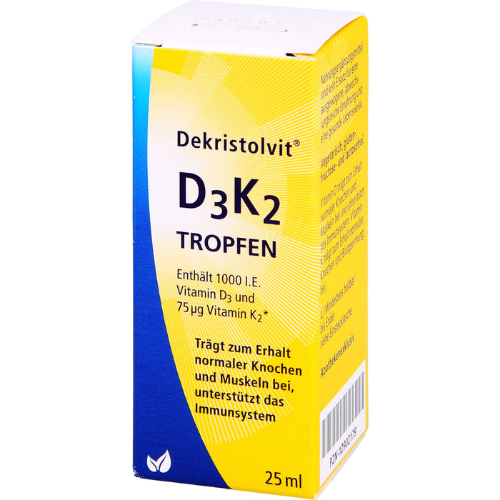 Dekristolvit D3K2 Tropfen, 25 ml Lösung