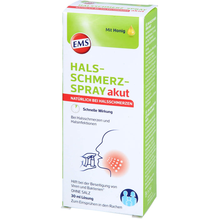 EMSER Halsschmerz-Spray akut, 30 ml Lösung