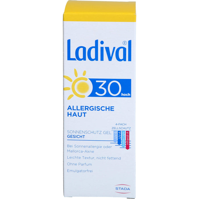 Ladival Allergische Haut LSF 30 Sonnenschutz-Gel, 50 ml Gel