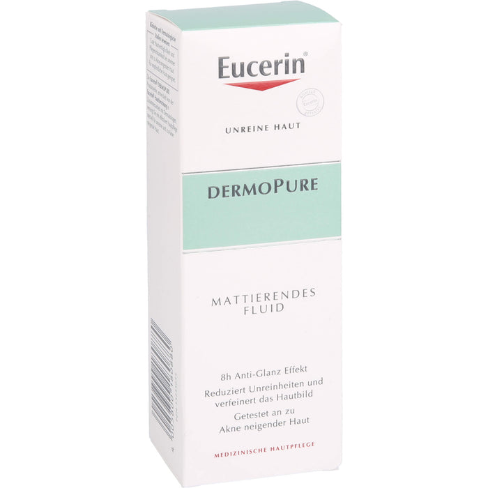 Eucerin DERMOPURE Mattierendes Fluid, 50 ml Lösung