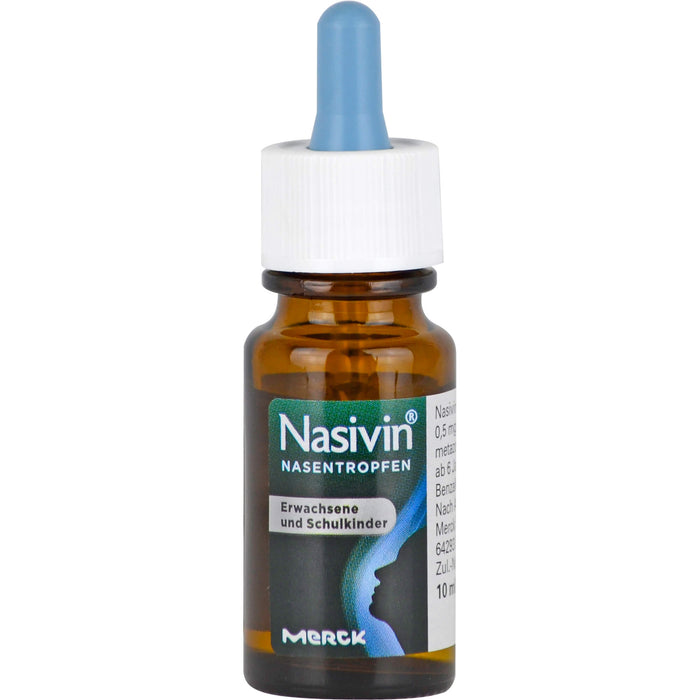 Nasivin Nasentropfen für Erwachsene und Schulkinder, 10 ml Lösung