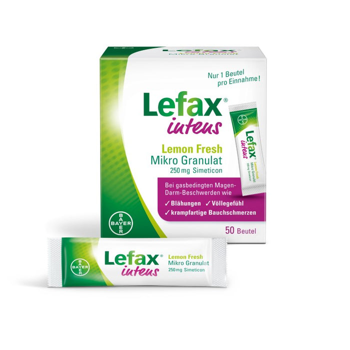 Lefax intens Lemon Fresh Mikro Granulat, 50 St. Beutel