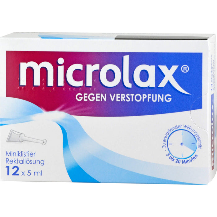 microlax Rektallösung Reimport Pharma Gerke, 12 St. Klistiere